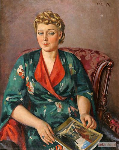 ŻURAWSKI Stanisław | PORTRET MIECZYSŁAWY ĆWIKLIŃSKIEJ