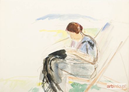 WEISS Wojciech | Aneri w ogrodzie, 1913