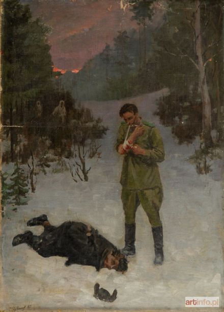 AUTOR nieznany | Pojmanie dywersanta, 1957 r.
