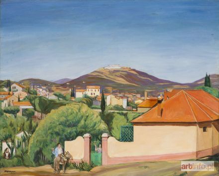 MONDZAIN Szymon (Simon, Szmaj) | Pejzaż z Fuenterrabíi, około 1928 r.