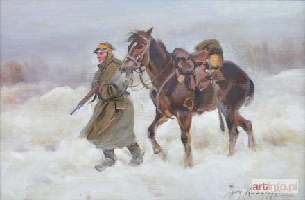 KOSSAK Jerzy | Zamieć, 1931 r.
