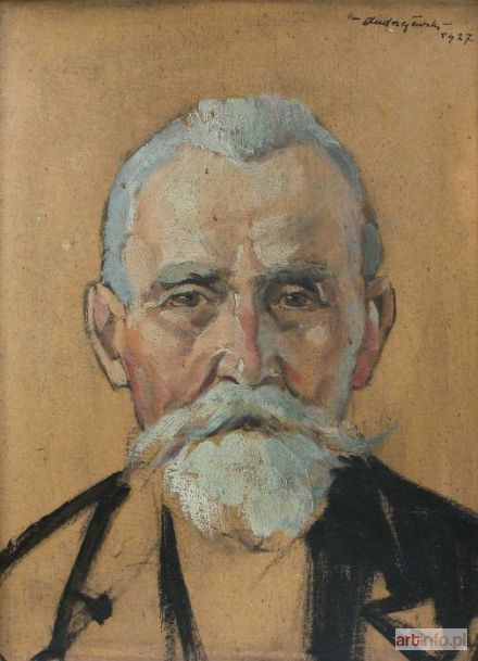 ANDRZEJEWSKI Szczepan | Potret mężczyzny-studium (1927)