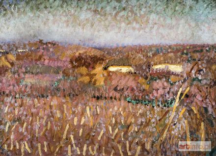 SICHULSKI Kazimierz | PEJZAŻ Z UKRAINY, 1913