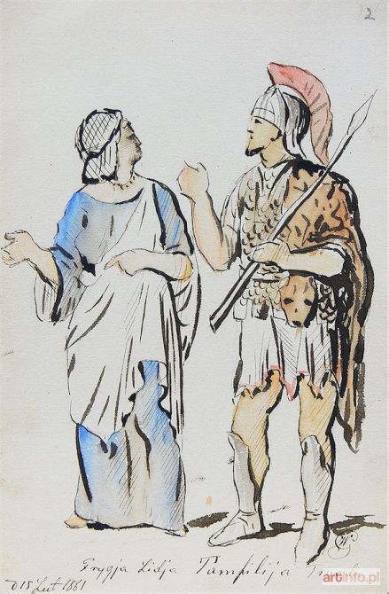 GERSON Wojciech | Frygia Lidja Pamfilija Trvada, 1881 r.