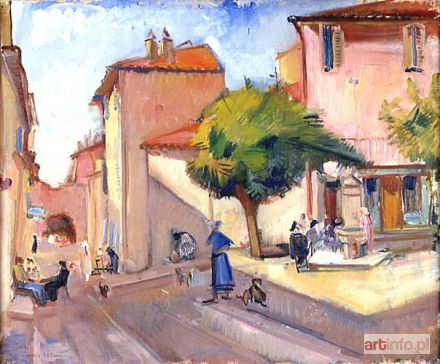 PĘKALSKI Leonard | Pejzaż z St. Tropez, 1924