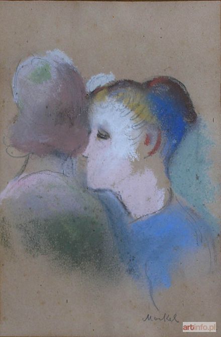 MERKEL Jerzy (Georges) | Deux jeunes filles