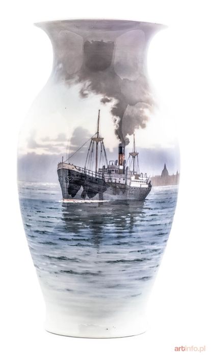 Wazon, Royal Copenhagen, Dania, 1938 r.