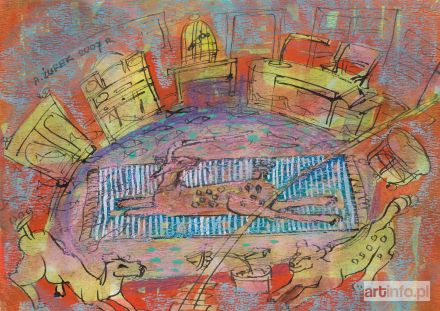 ŻUREK Andrzej | Kompozycja z sarną, 2007 r.