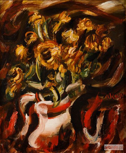 MENKES Zygmunt Józef (Sigmund, Sigmond) | Chryzantemy, ok. 1935