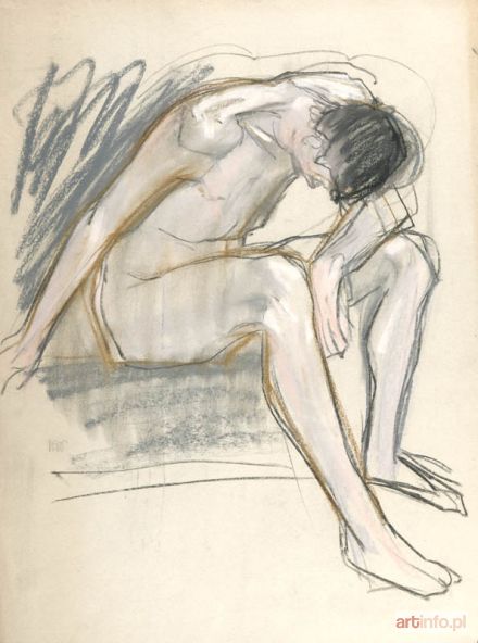 WEISS Wojciech | CHŁOPIEC W ZAMYŚLENIU, 1905 R.