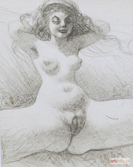 ŻECHOWSKI Stefan | Akt, 1948