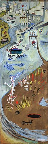 ROSENSTEIN Erna | Kompozycja surrealistyczna, lata 50-te.