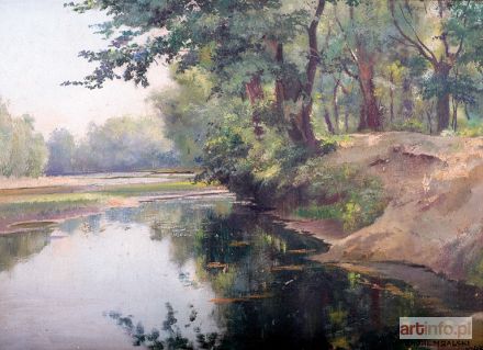 CHOREMBALSKI Wawrzyniec | PEJZAŻ Z RZEKź, 1947