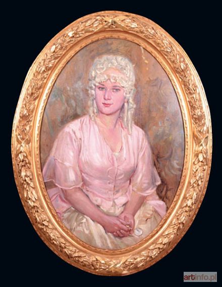 WODZINOWSKI Wincenty | Portret córki Krystyny, ok. 1920 r.