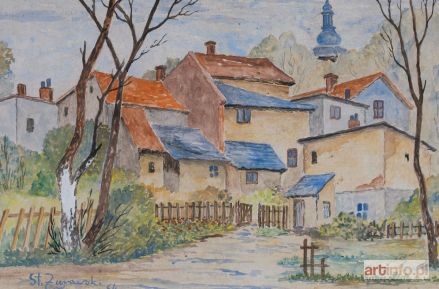 ŻURAWSKI Stanisław | W MAŁYM MIASTECZKU, 1954