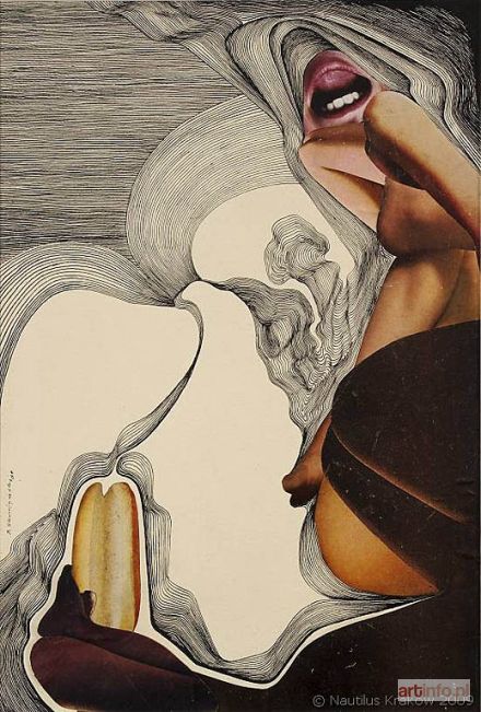 SKARŻYŃSKI Jerzy | Kompozycja - erotyk II, 1969