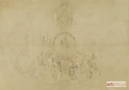 MATEJKO Jan | SOBIESKI POD WIEDNIEM - szkic