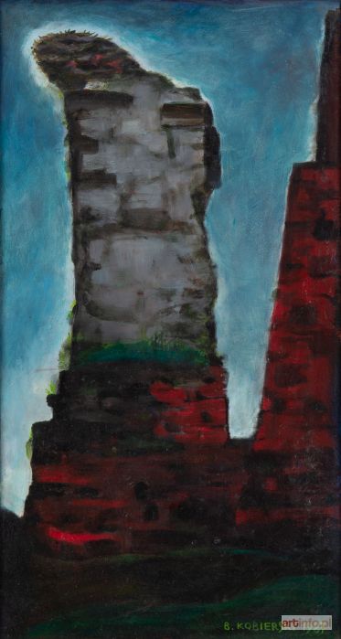 KOBIERSKI Bogusław | Totem zamkowy w Majkowicach , 1987 r.