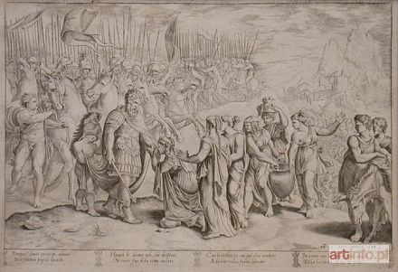AUTOR nieznany, XVI w. | Scena mitologiczna