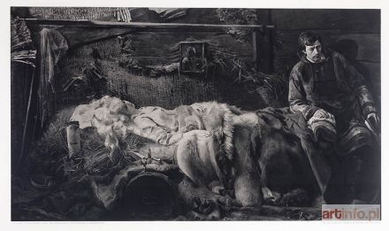 Śmierć Ellenai, według Jacka Malczewskiego