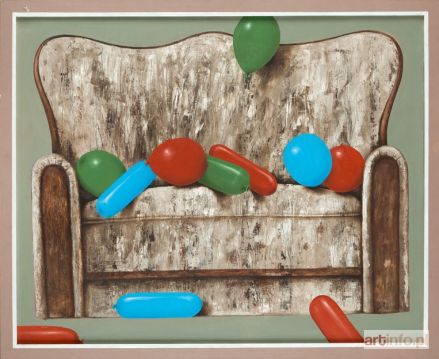 KAMIŃSKI Michał Saturnin | Bez tytułu, Z cyklu `Sofa`, 2009 r.
