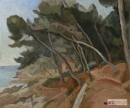 MĘDRZYCKI Maurycy (MENDJIZKI Maurice) | Bord de mer sur la côte méditerranéenne
