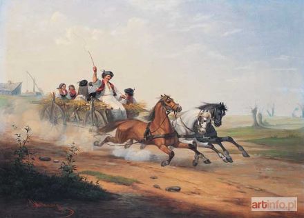 MATHAUSER Joseph | Odświętny zaprzęg