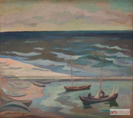 ŻABOKLICKI Wacław | Morze, 1954 r.