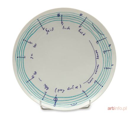 Talerz dekoracyjny nr 6, Rosenthal Studio Line, Niemcy, 1975 r., proj. H. W. Henze