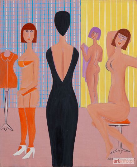 NOWOSIELSKI Leszek | Z cyklu Modelki, 1997 r.