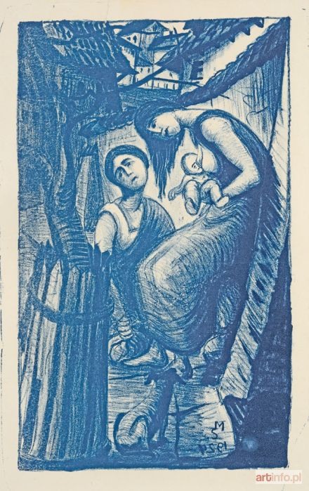 MROŻEWSKI Stefan | MIEJSKI ZAUŁEK, 1924