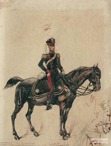 MICHAŁOWSKI Piotr | Portret na koniu - pułkownik Szwerin,