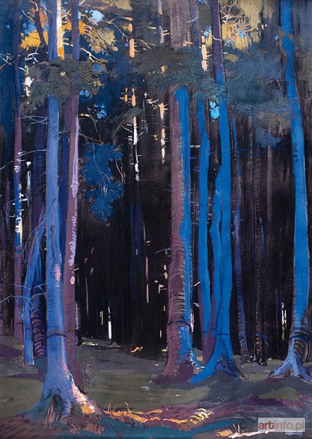 ENGELHARDT Joseph | LAS O ZMIERZCHU, 1906