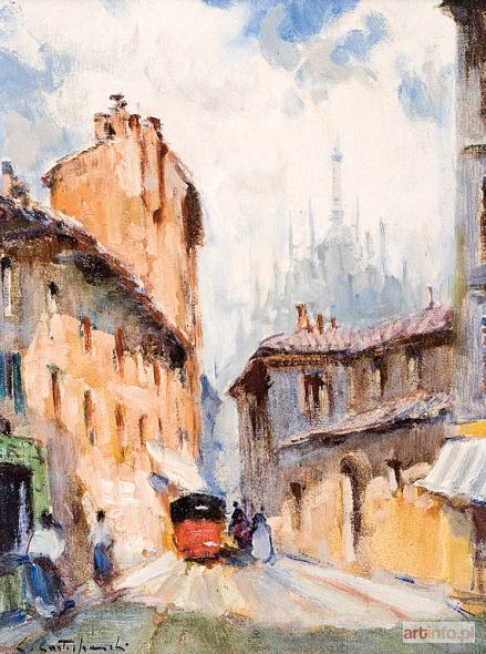 CASTELFRANCHI Cirano | MEDIOLAŃSKA ULICA, l. 30-te XX w.