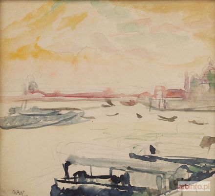 WEISS Wojciech | Wenecja - Przystań na Canal Grande I