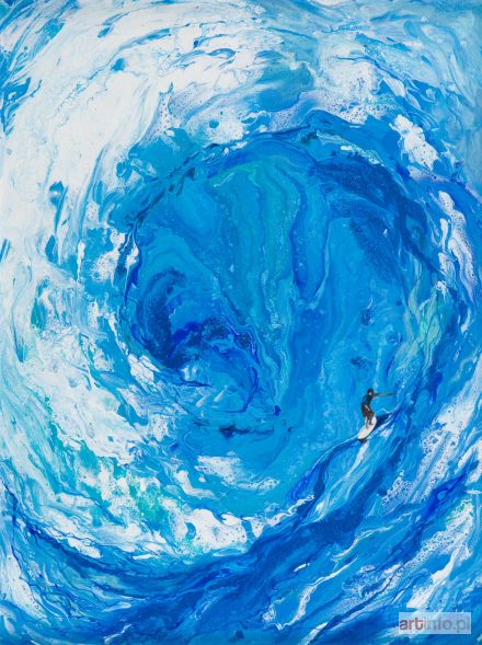 KRUSZYŃSKA-MIKULSKA Patrycja | Ocean waves, 2017 r.