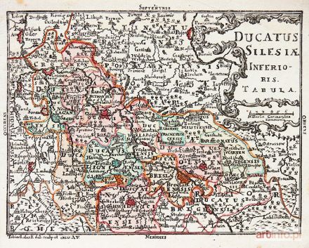 LOTTER Tobias Conrad | Ducatus Silesiae Inferioris Tabula