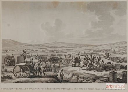 DEQUEVAUVILLER Francois | Napoleon w Gdańsku w 1807r.