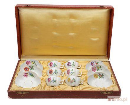 Komplet filiżanek do mokki, Miśnia, po 1934 r.