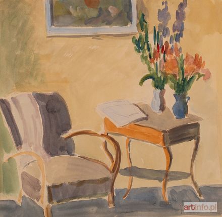 MROZIŃSKI Jan | W pracowni, 1948 r.