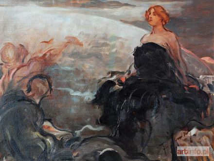 ŻMURKO Franciszek | Dama (szkic)