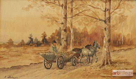 BUTOWICZ Emil | Wóz na skraju lasu, 1931 r.