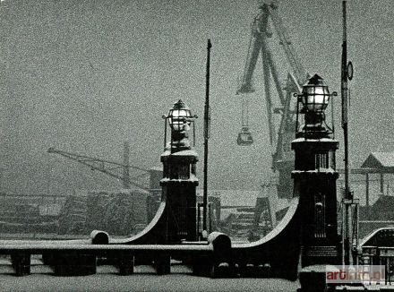 SCHEIDT Josef | Im Hafen, przed 1968