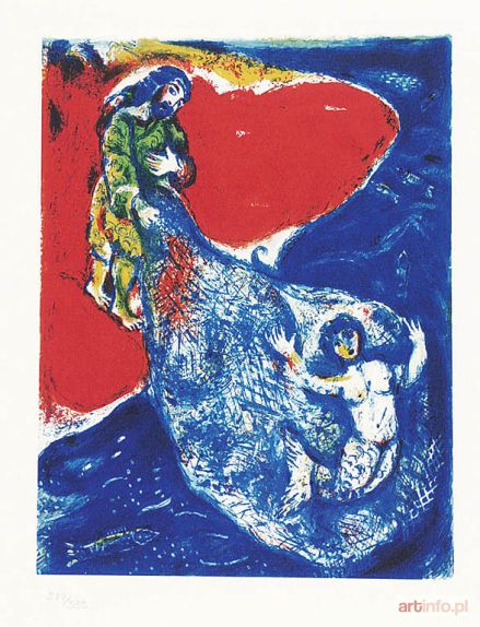 CHAGALL Marc | Gdy Abdullah wyciagnał sieć na brzeg