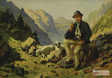 STAŃKO Michał | Młody góral, 1934 r.