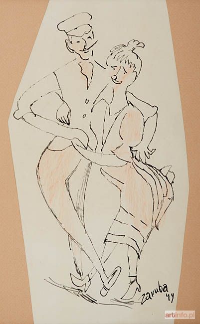 ZARUBA Jerzy | Taniec, 1949