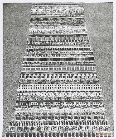OPAŁKA Roman | Wieża Babel, 1968
