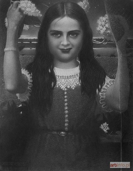 ŻECHOWSKI Stefan | Portret dziewczynki, 1934