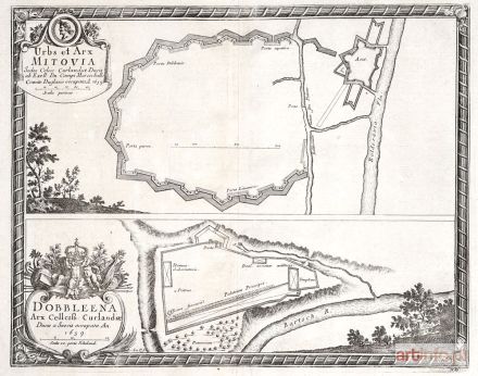 JEŁGAWA (do 1918 r. Mitawa), DOBELE (pol. Doblena).