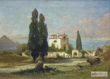 RODDE Carl Gustaw | PEJZAŻ WŁOSKI